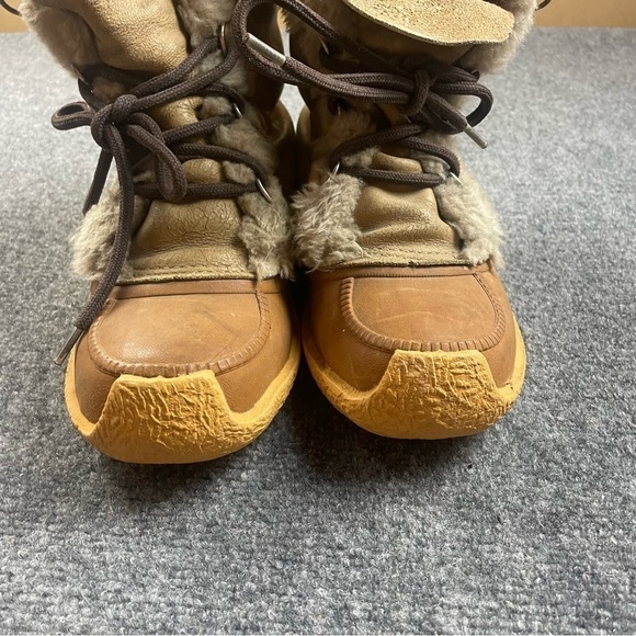 SOREL Women’s Vintage Nanook Rubber Sole Wool Lined winter boot size: 10 - Picture 5 of 13